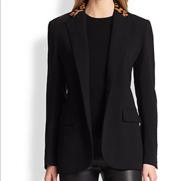 Ralph Lauren Black Label Calf Hair Leopard Print Nathaniel Jacket Wool Blazer 6 - Picture 16 of 16